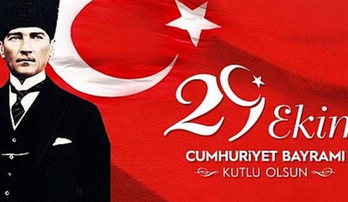 Sayın Kaymakamımız İslam TİMUR’ un 29 Ekim Cumhuriyet Bayramı Kutlama Mesajı